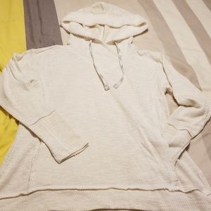 Silver sparkle hoodie